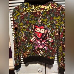 Ed Hardy Love Kills Slowly Jacket🔥